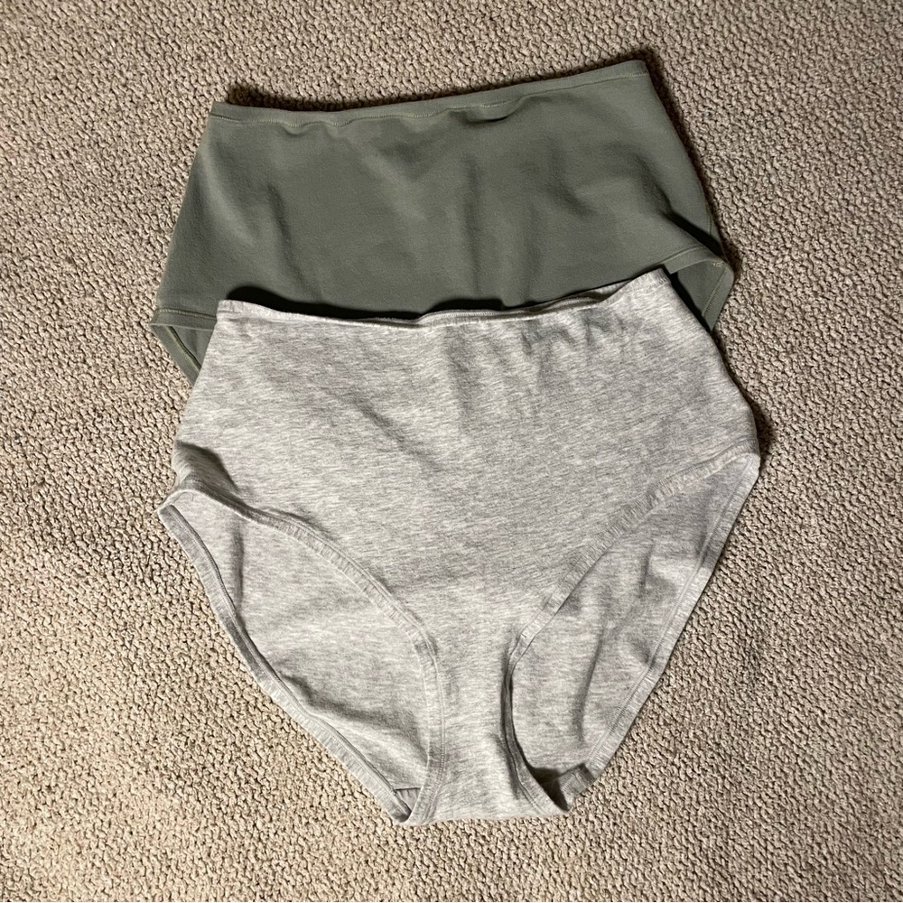 Set of 2 Skims Cotton Jersey Full Briefs, L